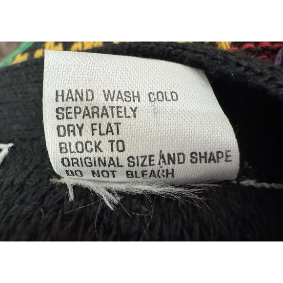 VTG Florence Tricot Coogi Style Cardigan Sweater Bold Retro Swagger Men’s L - Picture 5 of 5